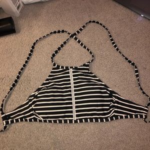 High neck bikini top
